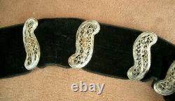 Belle Ceinture Berbere Ancienne En Argent Massif