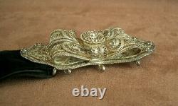 Belle Ceinture Berbere Ancienne En Argent Massif