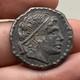 Belle Pi&egrave;ce Ancienne Romaine Grecque En Argent Massif