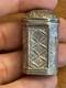 Boite à Fard En Argent Massif Du Xviii° Siècle Boîte à Maquillage Ancienne