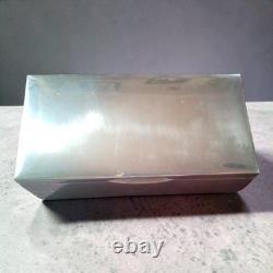 Boîte à cigares ancienne Argent 925 Intérieur cèdre Poinçons
