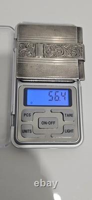 Boîte argent ancien