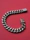 Bracelet, Ancienne Gourmette En Argent Massif