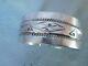 Bracelet Manchette Ancien Homme Femme Vintage Poisson Gris Argent Massif Tunisie
