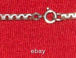 Chaine Ancienne en Argent Massif poids 48,51 gr / Longueur 80 cm