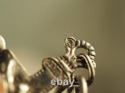 Chapelet Ancien Argent Massif Corail Rouge Provence Antique Silver Coral Rosary