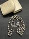 Chapelet Ancien Argent Massif