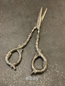 Ciseaux À Raisin Argent Massif Ancien