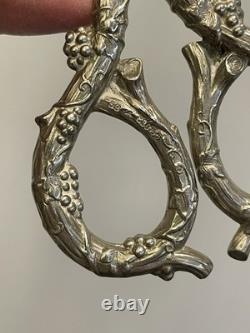 Ciseaux À Raisin Argent Massif Ancien