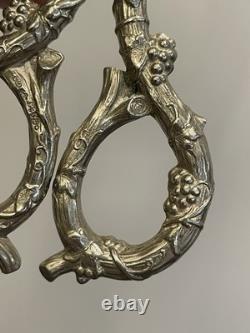 Ciseaux À Raisin Argent Massif Ancien