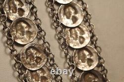 Collier Berbere Ancien Argent Massif Antique Solid Silver Ethnic Necklace