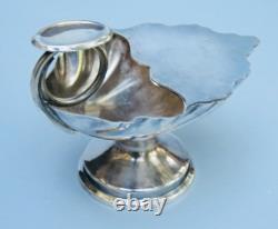 Coquille De Baptême Ancienne En Argent Massif