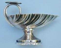 Coquille De Baptême Ancienne En Argent Massif