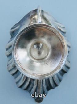 Coquille De Baptême Ancienne En Argent Massif