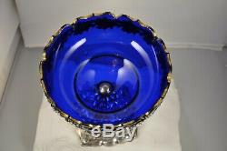 Coupe Ancienne Cristal Argent Massif XIX Antique Solid Silver Bowl