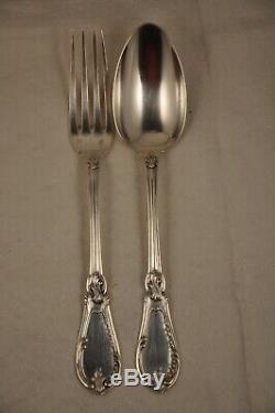 Couvert Entremet Ancien Argent Massif Maillard 1,2k Antique Solid Silver Cutlery