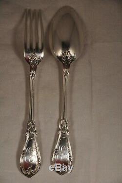 Couvert Entremet Ancien Argent Massif Maillard 1,2k Antique Solid Silver Cutlery