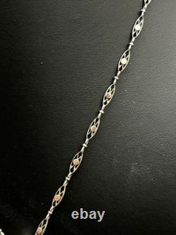 Croix Regionale Ancienne Argent Massif Antique Silver Cross Pendant