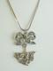 Croix St Esprit Ancien Argent Massif Bijou Regional Antique Silver Cross Pendant