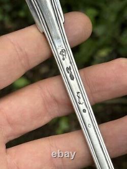 Cuillère À Ragoût & Ancien Régime & 18 Eme Siècle & France & Argent Massif