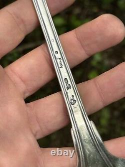 Cuillère À Ragoût & Ancien Régime & 18 Eme Siècle & France & Argent Massif