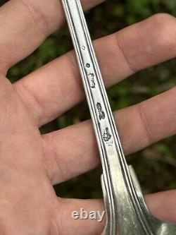 Cuillère À Ragoût & Ancien Régime & 18 Eme Siècle & France & Argent Massif