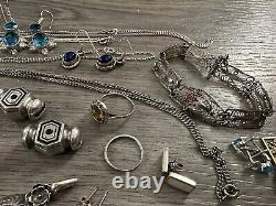 Gros Lot De Bijoux Anciens Et Modernes 256 G