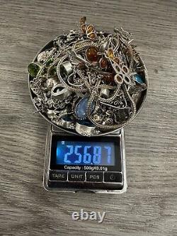 Gros Lot De Bijoux Anciens Et Modernes 256 G