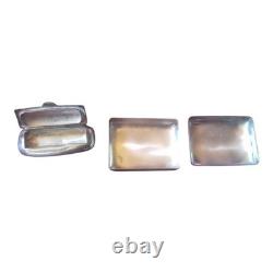 Lot 2 piluliers anciens argent massif 925 sterling