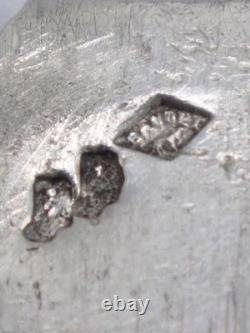 Louis BAUDET Bracelet Ancien en Argent Massif et Vermeil Époque XIXe