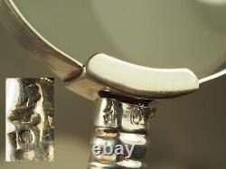 Loupe Ancienne Argent Massif Antique Silver Magnifying Glass Sterling William IV