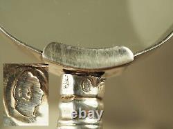 Loupe Ancienne Argent Massif Antique Silver Magnifying Glass Sterling William IV