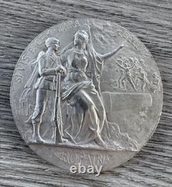 Médaille Ancienne ministère De La Guerre PROPATRIA argent Massif