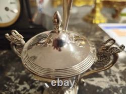 Moutardier Empire ARGENT MASSIF poinçon vieillard Argenterie Ancien 29MAG 17/10