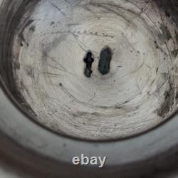 Paire Bougeoir Argent Massif 835 Pays Bas Hollande 1967 Ancien Vintage Bougeoirs