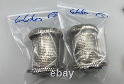 Paire de bracelets anciens en argent massif, mode ancienne 606 grammes Sindhi