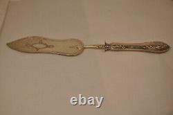Pelle Tarte Gateau Ancien Argent Massif Antique Solid Silver Cake Serving Spoon
