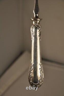 Pelle Tarte Gateau Ancien Argent Massif Antique Solid Silver Cake Serving Spoon