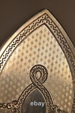 Pelle Tarte Gateau Ancien Argent Massif Antique Solid Silver Cake Serving Spoon