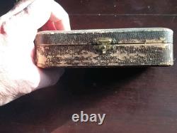 Petites Cuilleres Argent Massif 6 Anciennes Poincon Minerve Dos Creux Vermeil