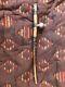 Rare Ancienne Belle Petite Pipe En Argent Massif Et Os 18.5 Cm Art Asie