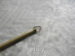 RARE ancien pendentif à message urne ou naissance or / argent massif