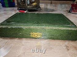 Rare Ancien Service A Bonbons Couvert En Argent Massif Poinçon Minerve A Saisir