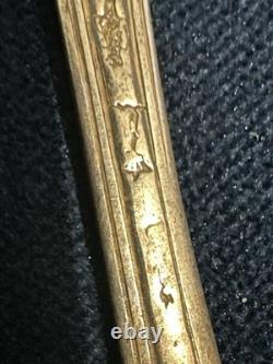 Rare Ancienne Cuillère Fermier Généraux ARGENT MASSIF/18eme Siècle, XVIIIe