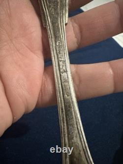 Rare Ancienne Cuillère Fermier Généraux ARGENT MASSIF/18eme Siècle, XVIIIe