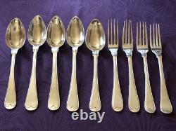 Rare, Couverts anciens en argent massif fin XVIII, Italie, Nice