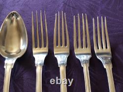 Rare, Couverts anciens en argent massif fin XVIII, Italie, Nice