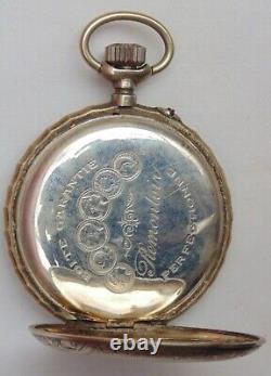 Rare ancienne montre gousset chronomètre argent massif ou métal non contrôlé
