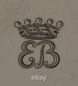 Rare magnifique ancienne boite argent massif signé g. Petochi roma 800 67.21 grm