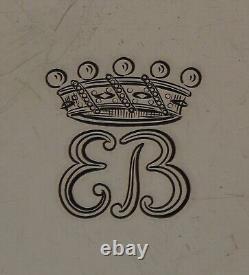 Rare magnifique ancienne boite argent massif signé g. Petochi roma 800 67.21 grm